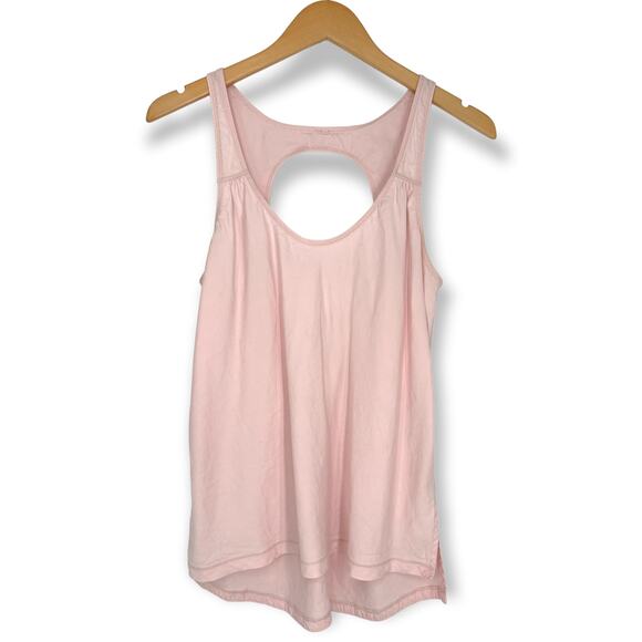 Lululemon | Sz 6 | Lululemon Peace Of Mind Tank in Pretty Pink Yoga Workout Top - Picture 1 of 9